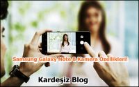 Samsung Galaxy Note 8 Kamera Özellikleri