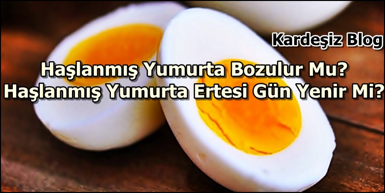 Haşlanmış Yumurta Bozulur Mu