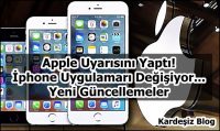 Apple Uyarısını Yaptı