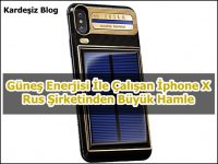 Güneş Enerjisi ile Çalışan iphone X