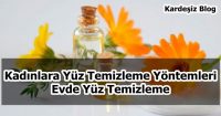 Kadınlara Yüz Temizleme Yöntemleri