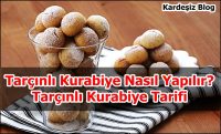 Tarçınlı Kurabiye Nasıl Yapılır