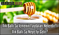 ılık Ballı Su içmenin Faydaları Nelerdir