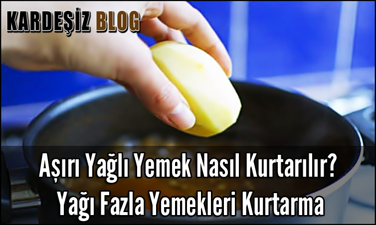 Aşırı Yağlı Yemek Nasıl Kurtarılır