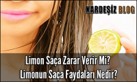 Limon Saça Zarar Verir Mi