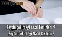 Zeytin çekirdeği nasıl Temizlenir