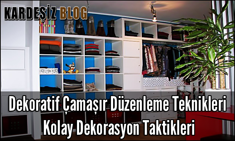 Dekoratif Çamaşır Düzenleme Teknikleri