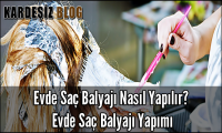 Evde Saç Balyajı Nasıl Yapılır