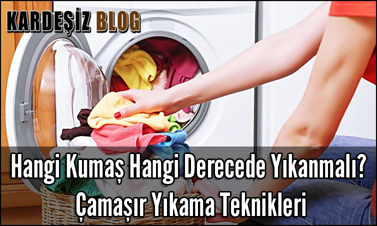 Hangi Kumaş Hangi Derecede Yıkanmalı