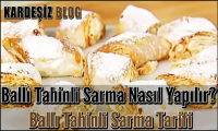 Ballı Tahinli Sarma Nasıl Yapılır