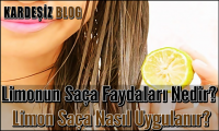 Limonun Saça Faydaları Nedir