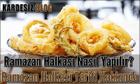 Ramazan Halkası Nasıl Yapılır