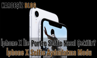 iphone X ile Portre Selfie Nasıl Çekilir