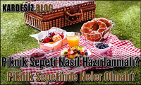 Piknik Sepeti Nasıl Hazırlanmalı