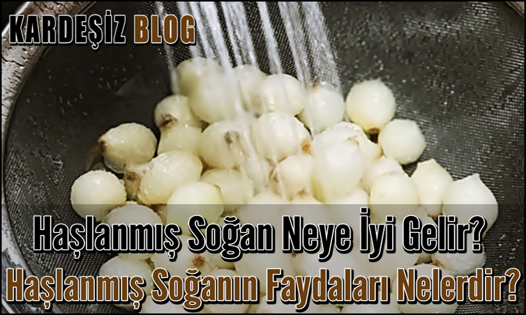 Haşlanmış Soğan Neye iyi Gelir