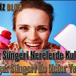 Bulaşık Süngeri Nerelerde Kullanılır