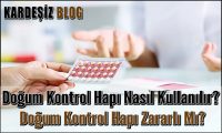 Doğum Kontrol Hapı Zararlı Mı