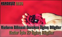 Kızların Bilmesi Gereken ilginç Bilgiler