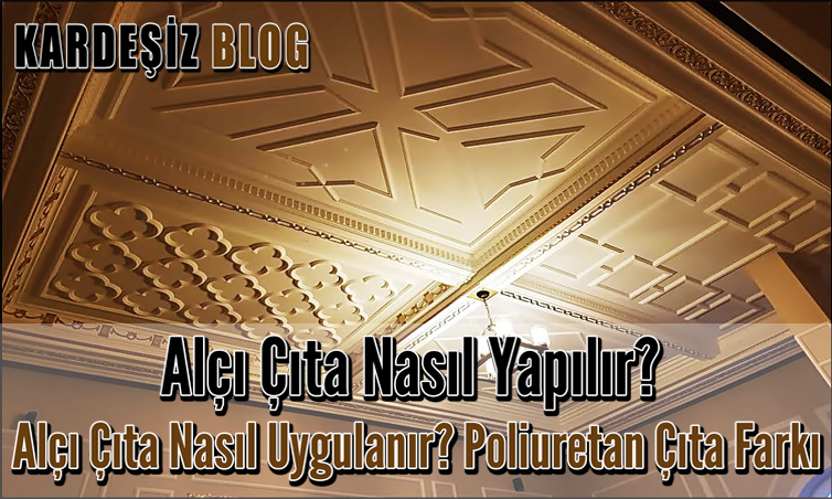 Alçı Çıta Nasıl Yapılır