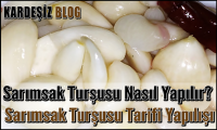 Sarımsak Turşusu Nasıl Yapılır