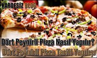 Dört Peynirli Pizza Nasıl Yapılır