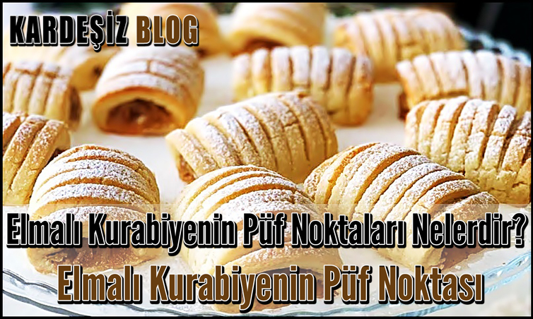 Elmalı Kurabiyenin Püf Noktaları Nelerdir