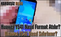 Huawei Y541 Nasıl Format Atılır