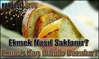 Ekmek Nasıl Saklanır