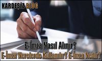 E-imza Nasıl Alınır