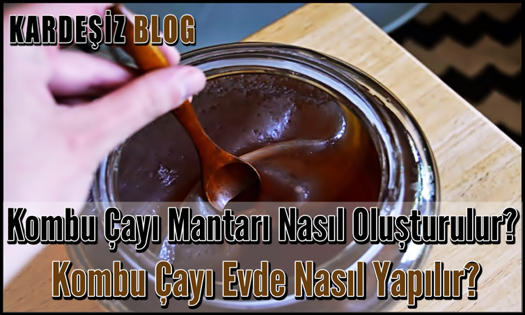 Kombu Çayı Mantarı Nasıl Oluşturulur