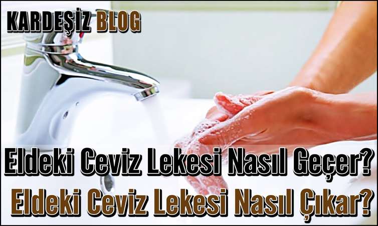 Eldeki Ceviz Lekesi Nasıl Geçer