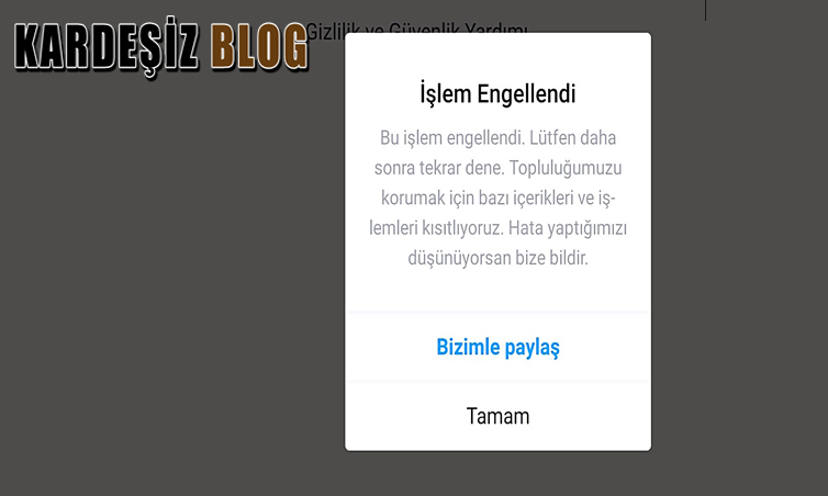 ınstagram Takip Engeli Ne Kadar Sürüyor