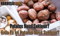 Patates Nasıl Saklanır