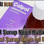 Calpol Şurup Nasıl Kullanılır