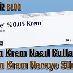 Tretin Krem Nasıl Kullanılır