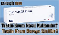 Tretin Krem Nasıl Kullanılır